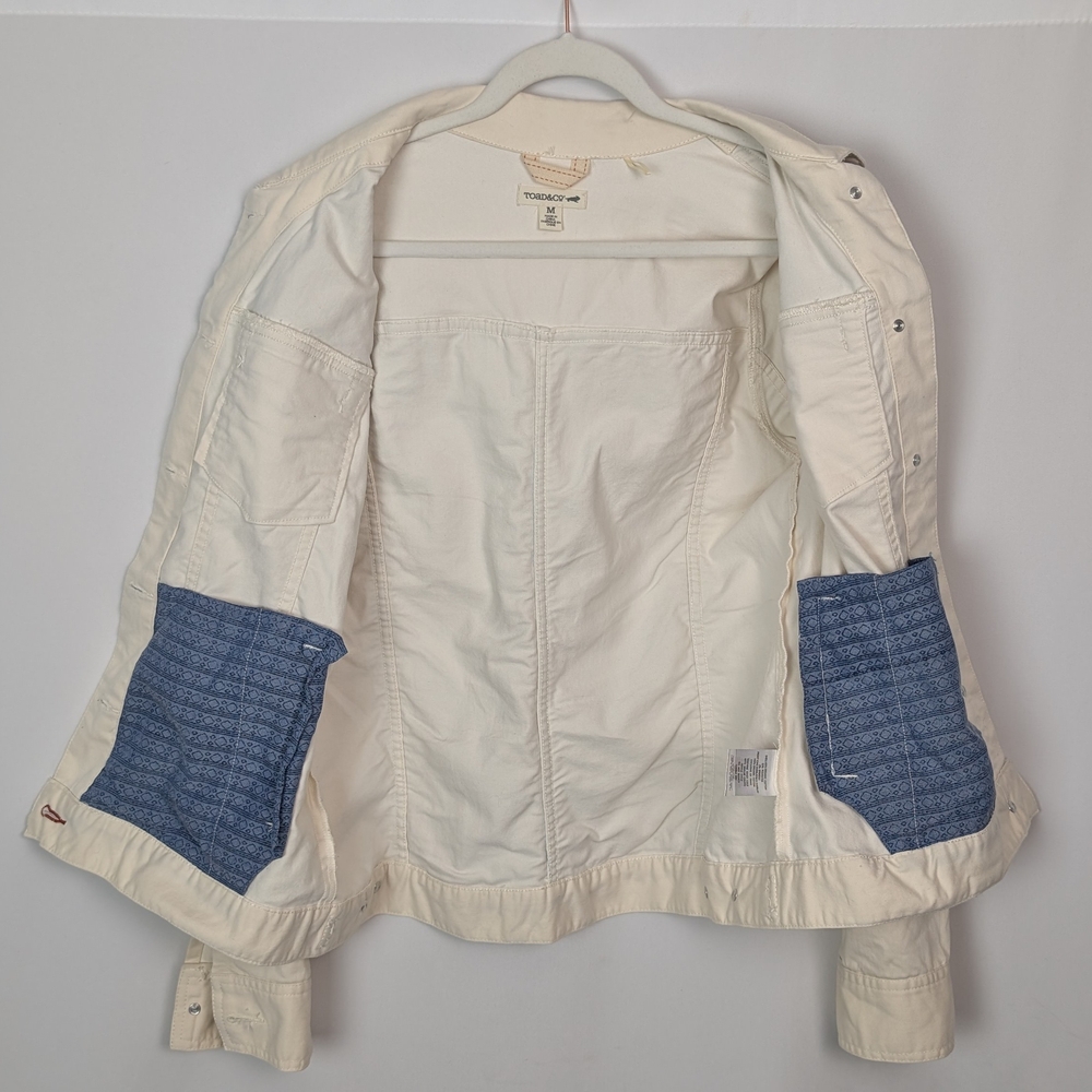 Pendleton Women's Cream Jacket With Multicolor Ac… - image 2